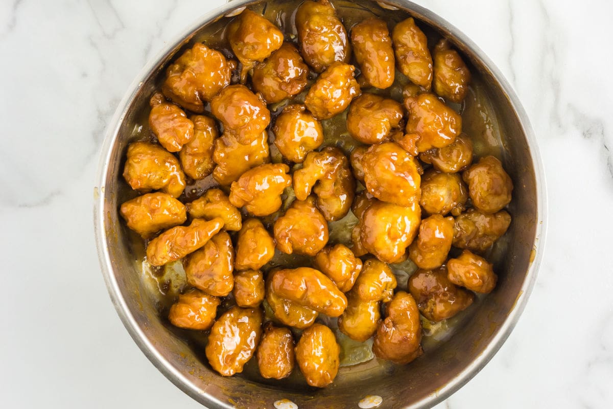 honey sesame chicken.