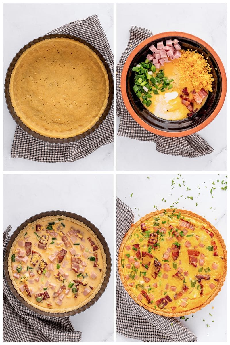 how to make a keto quiche