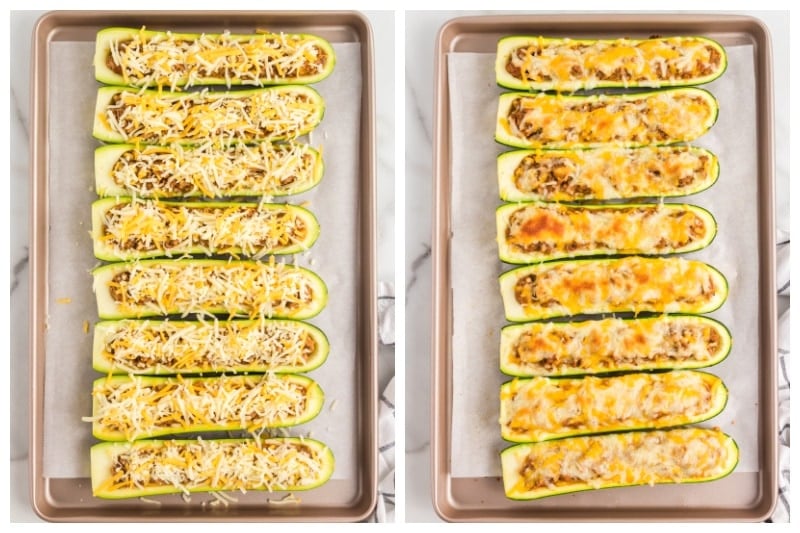 how to make stuffed zucchini boats.