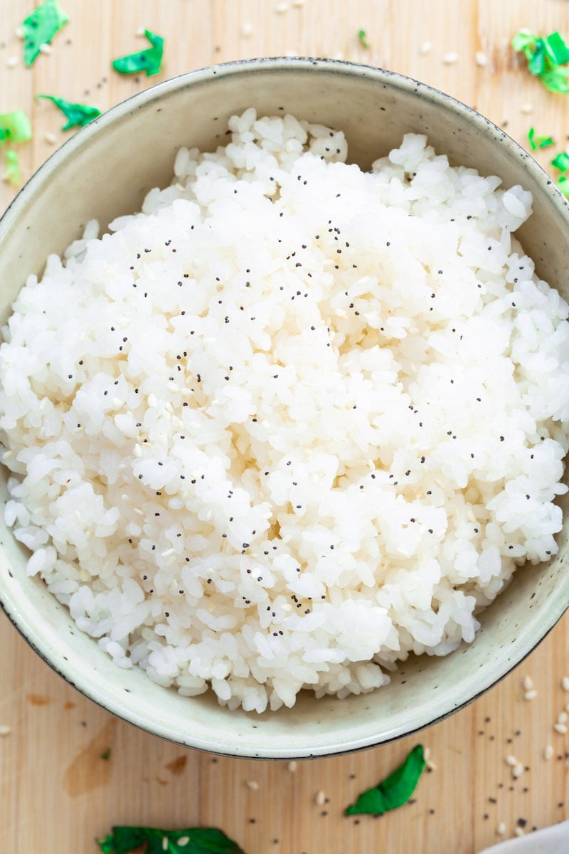 sushi rice in instant pot.