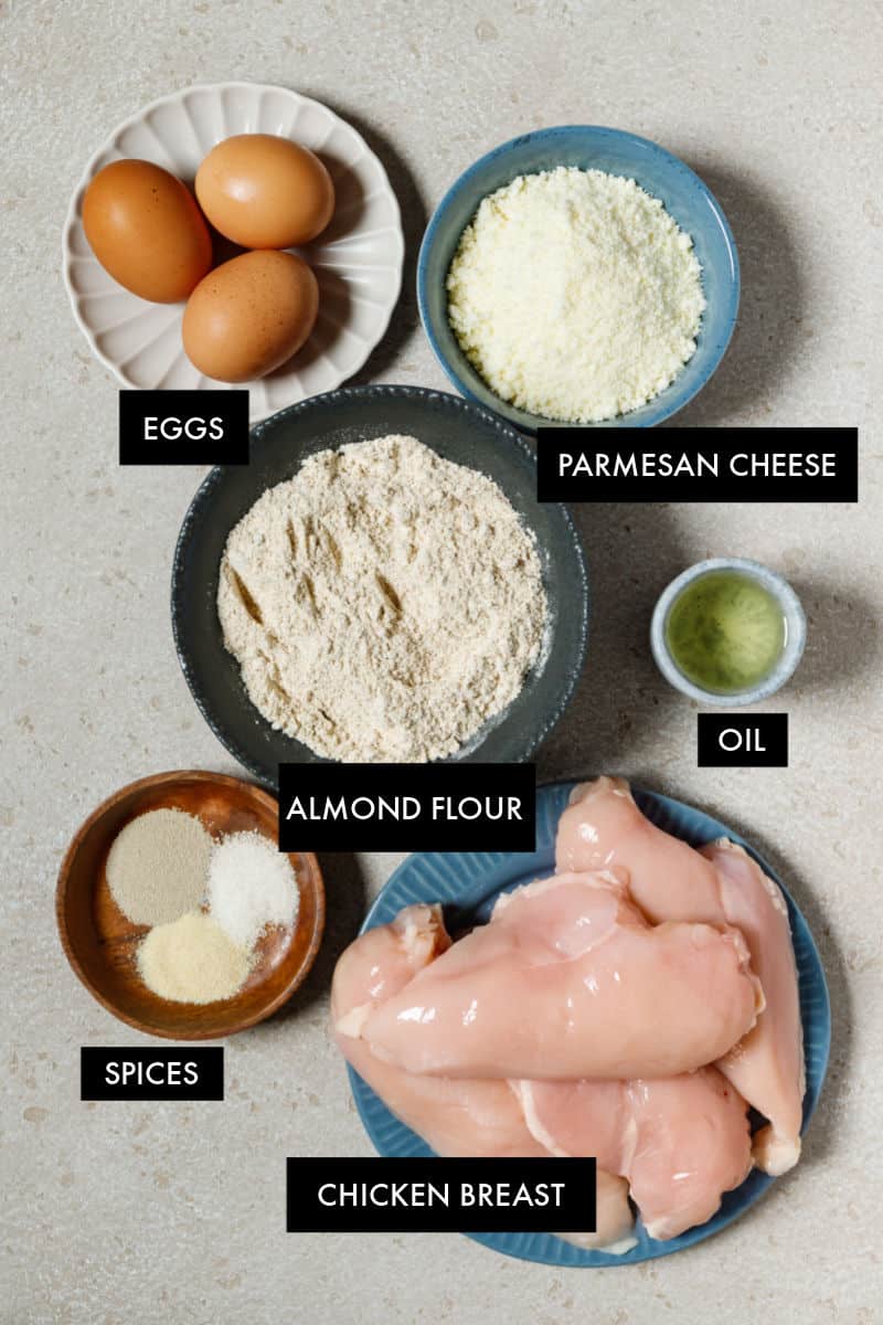 keto chicken parmesan ingredients