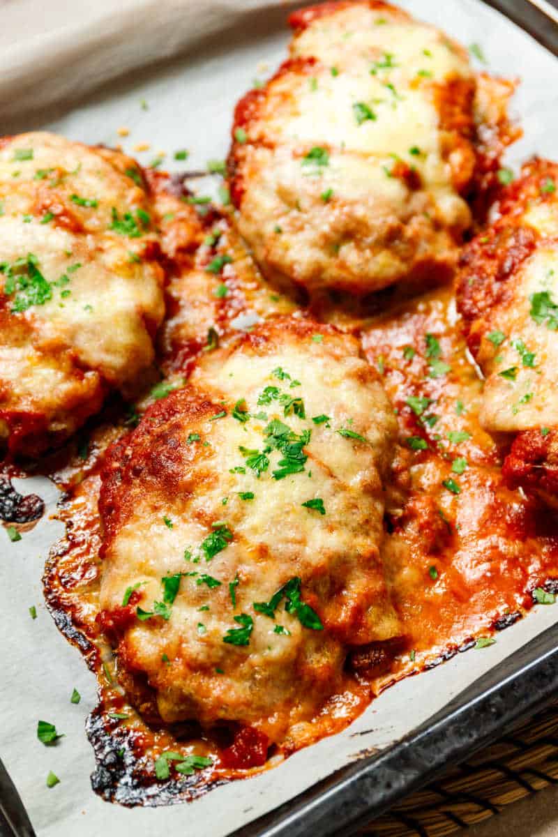 keto chicken parmesan