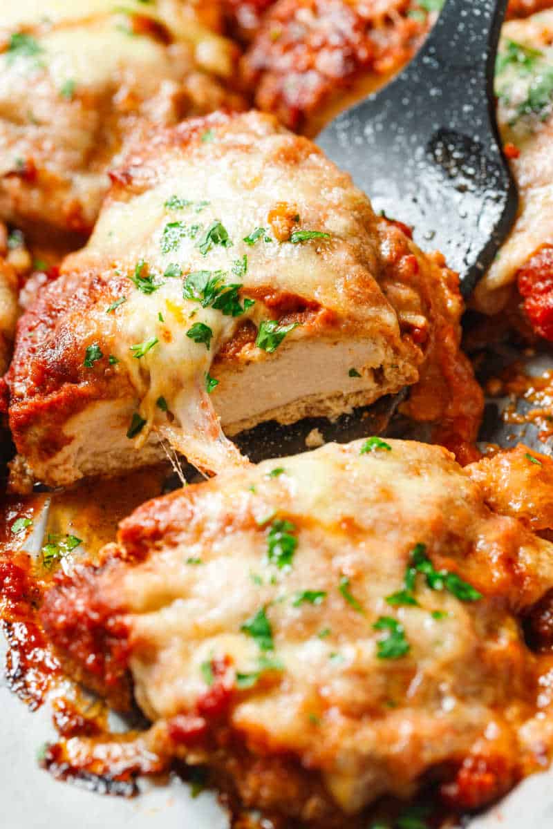 low carb chicken parmesan