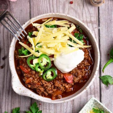 keto chili recipe