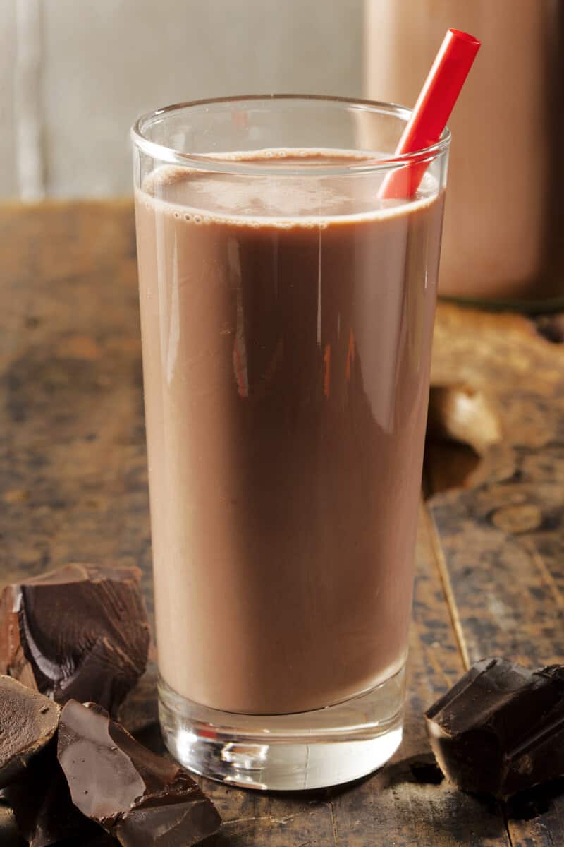 low carb chocolate milk