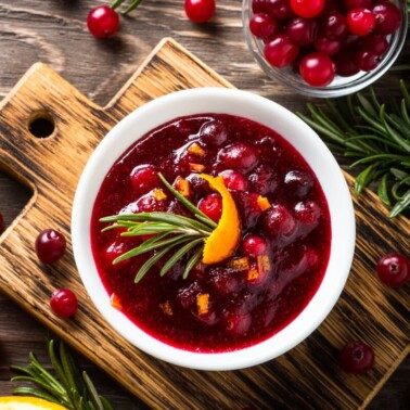 Keto cranberry sauce recipe