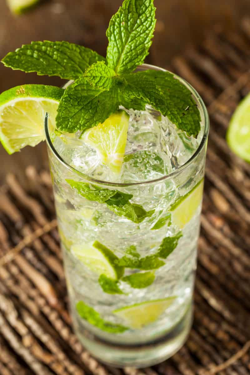 low carb mojito