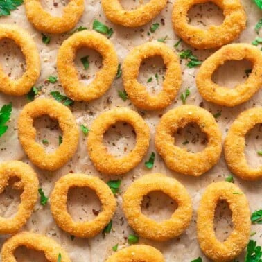 Keto onion rings