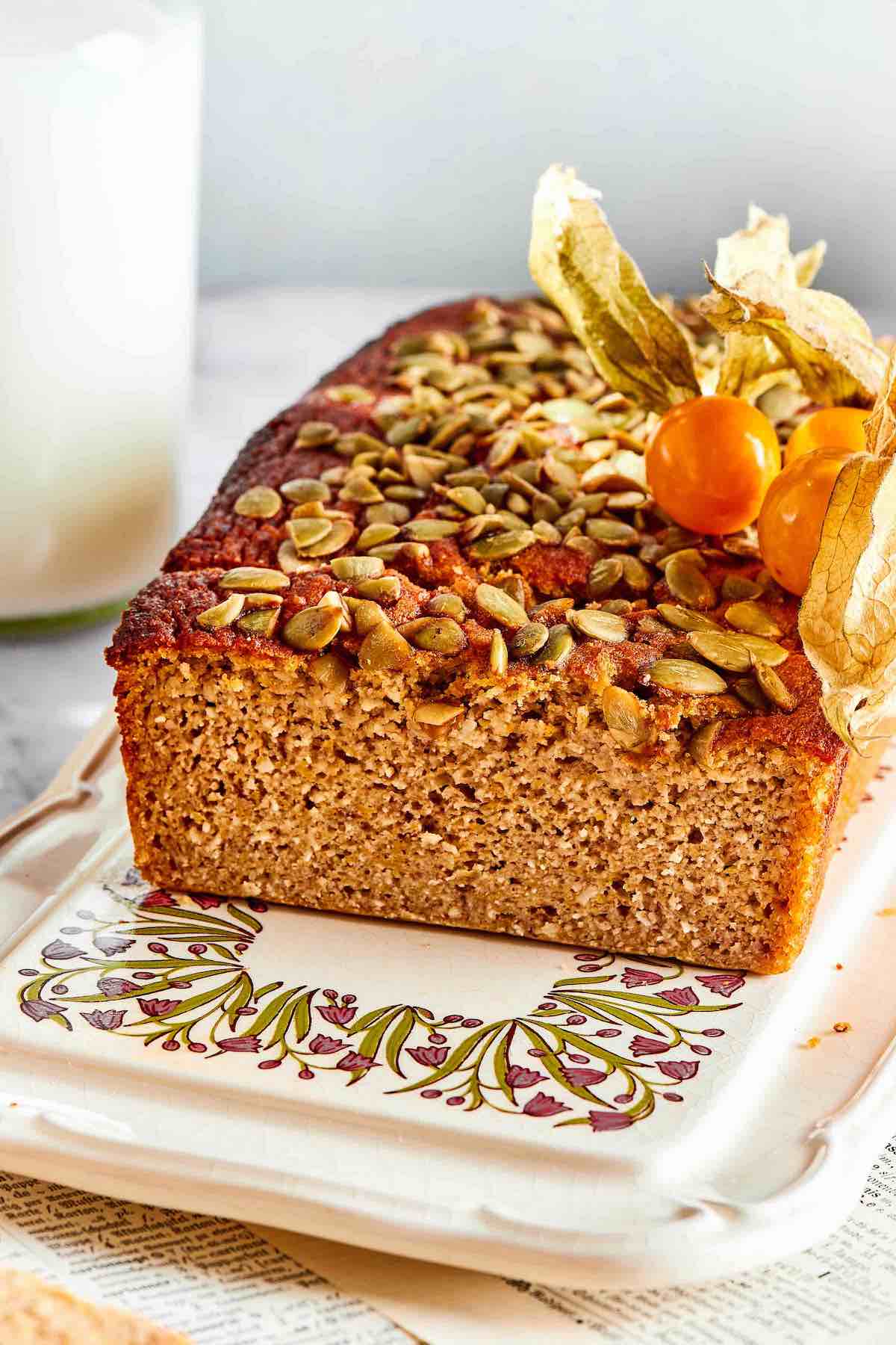 low carb pumpkin bread.