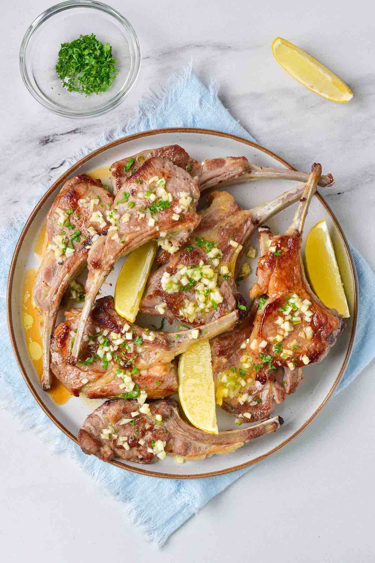 lollipop lamb chops.