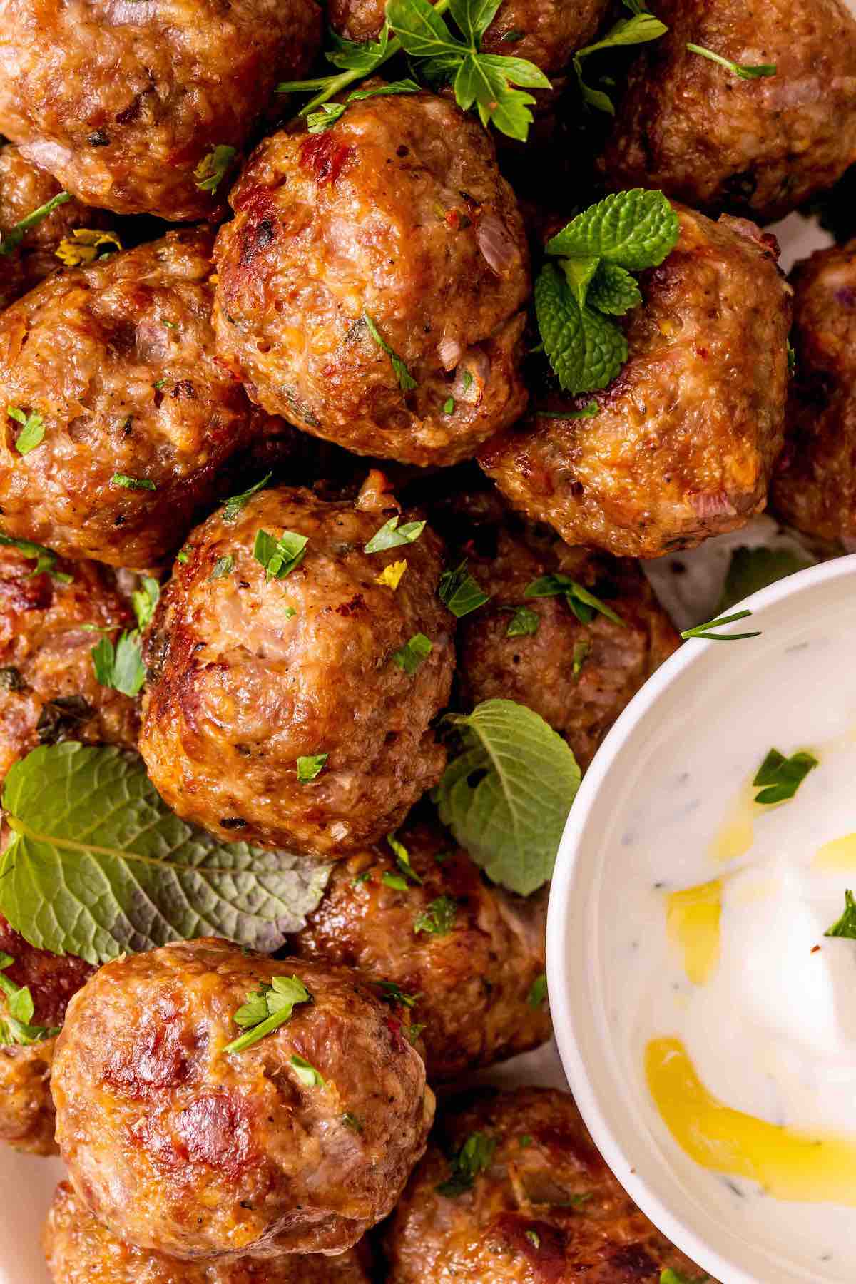 lamb meatball recipe.