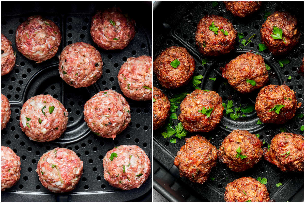 meatballs in air fryer.