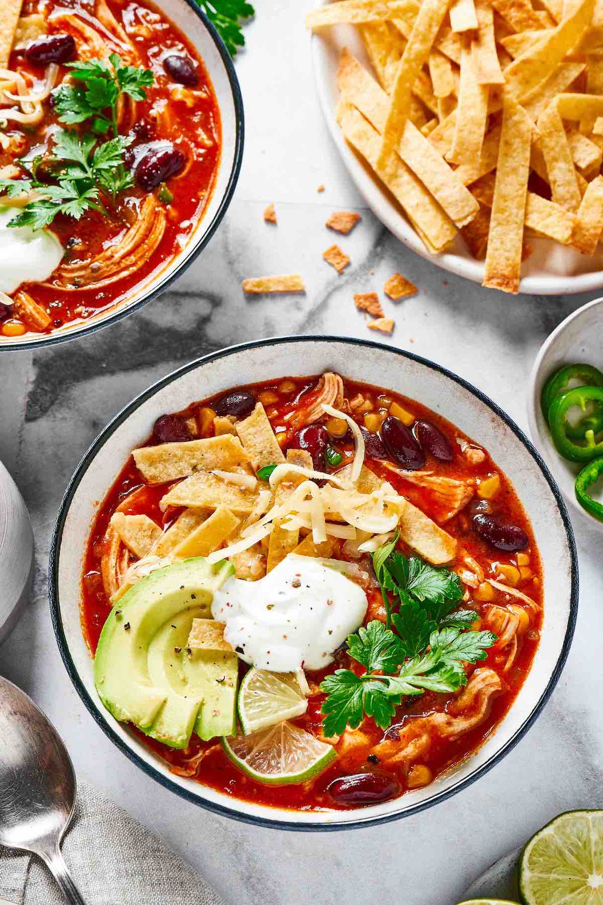 mexican tortilla soup.