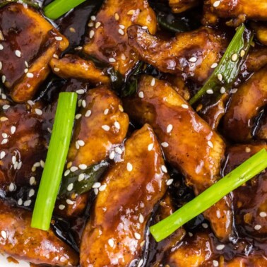 mongolian chicken recipe.