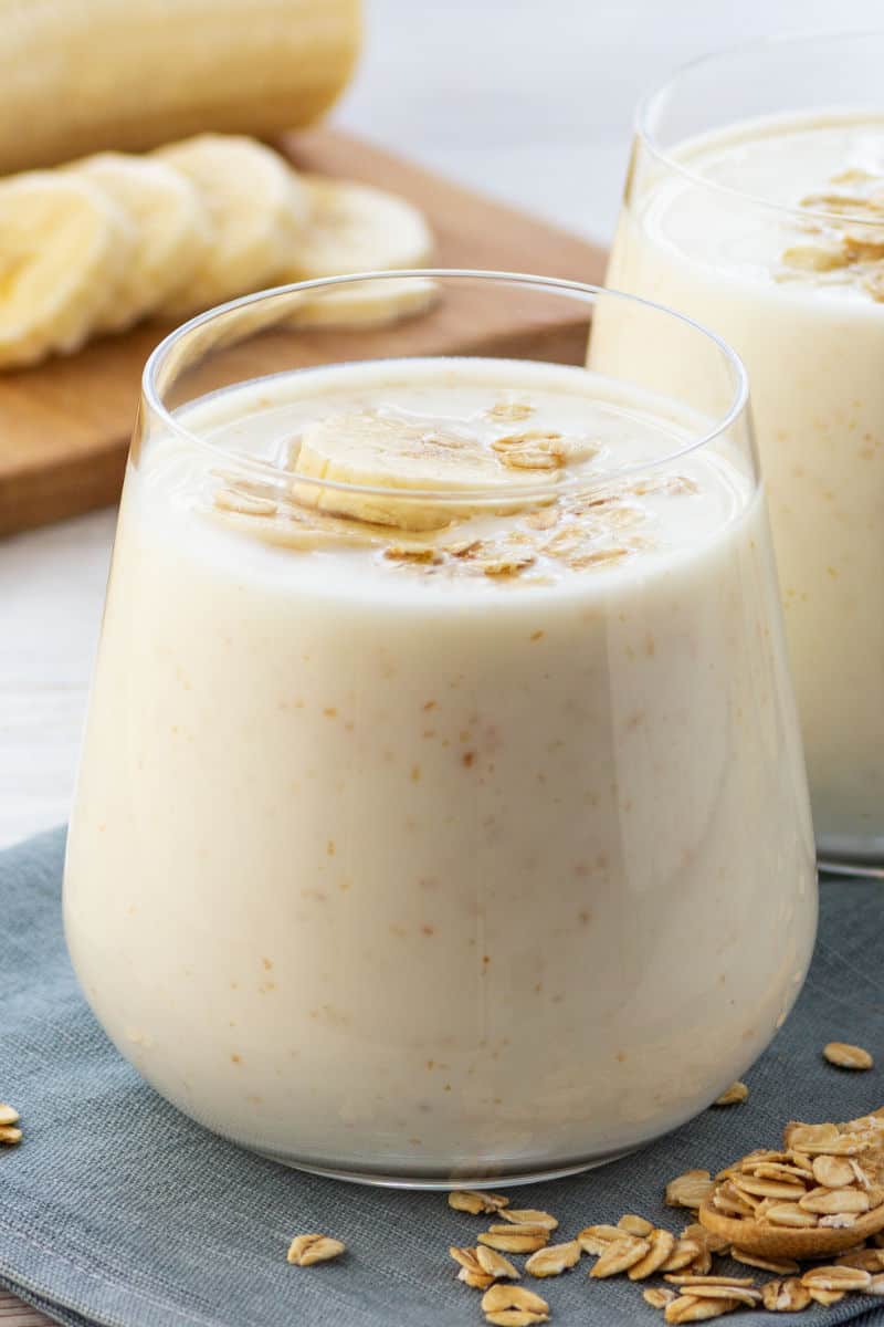 oat milk smoothie