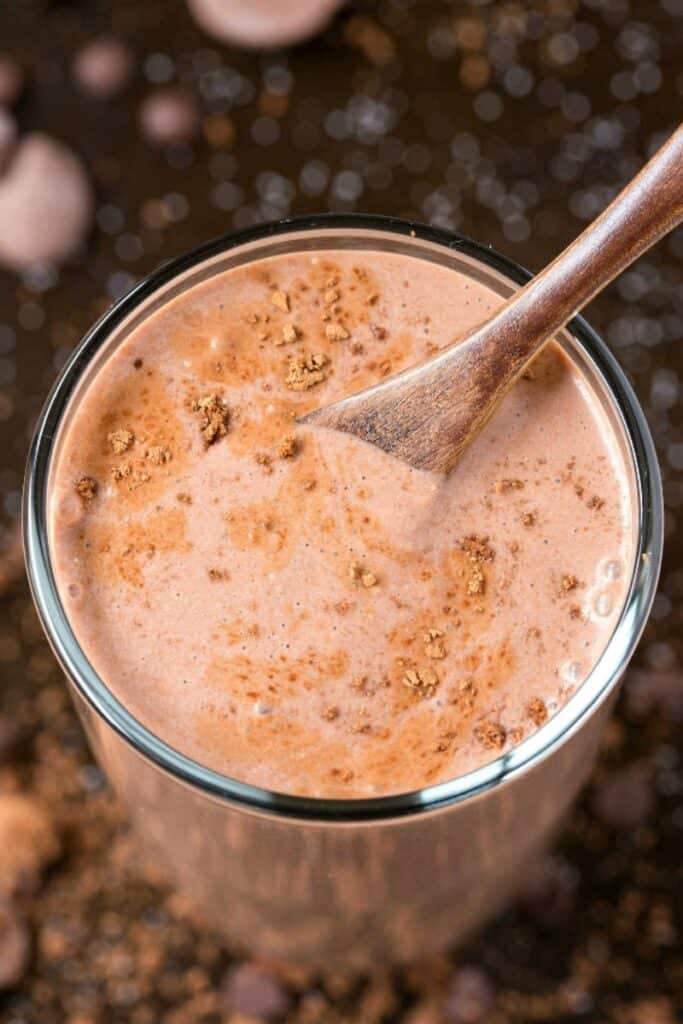 oatmeal shake. 