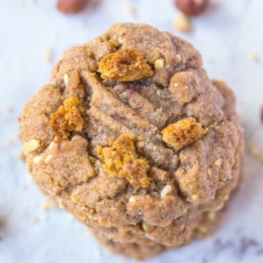 Paleo Dunkaroo Cookies- A childhood treat gets a healthier cookie makeover! Easy and delicious! {vegan, gluten free, grain free}