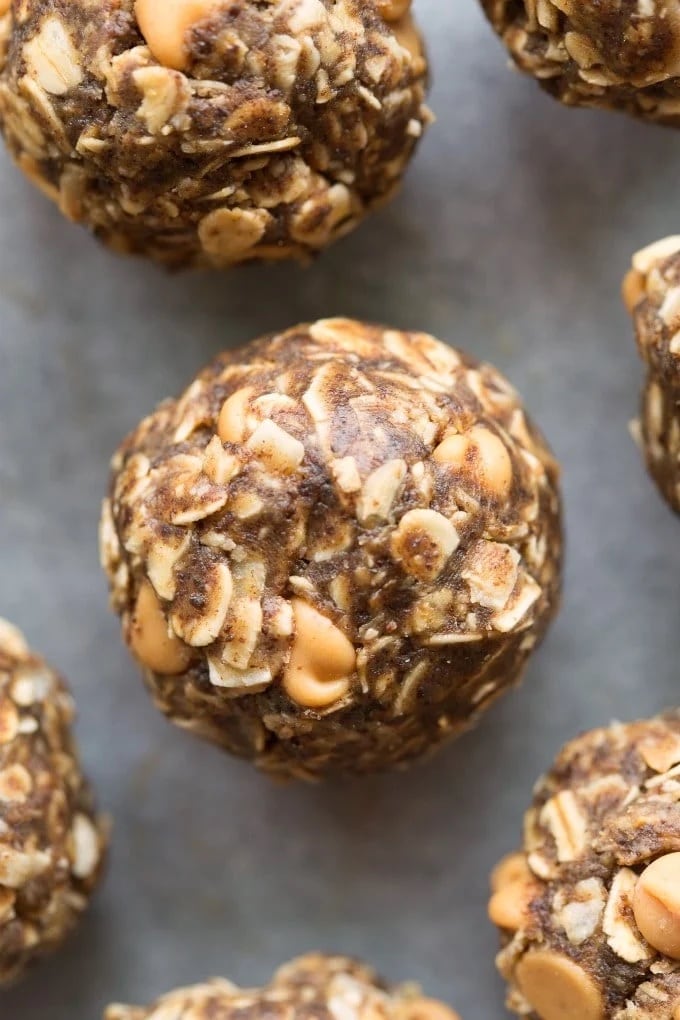 pb oat balls.