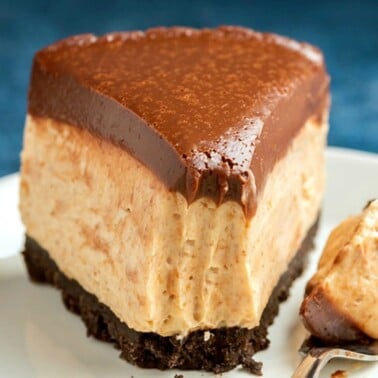 peanut butter cheesecake recipe.