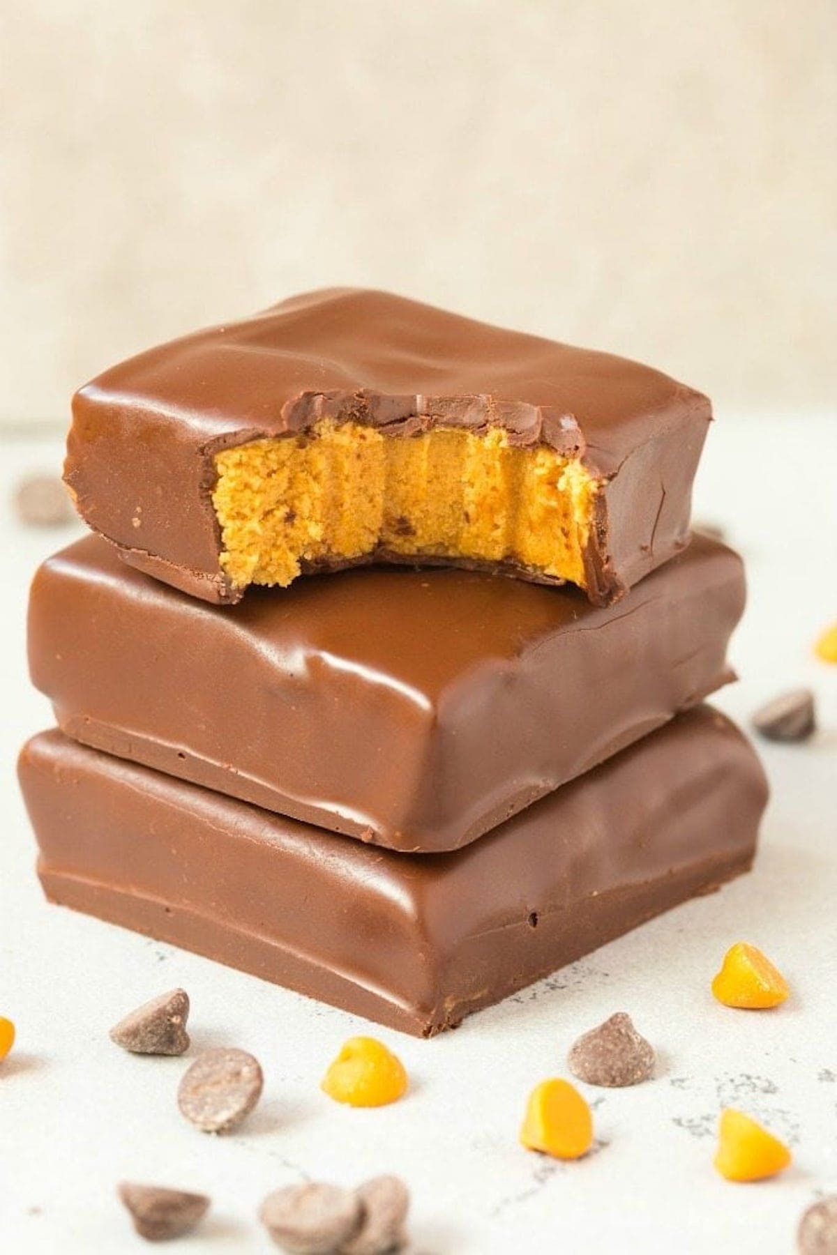 peanut butter chocolate bars.