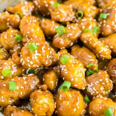 sesame chicken recipe.