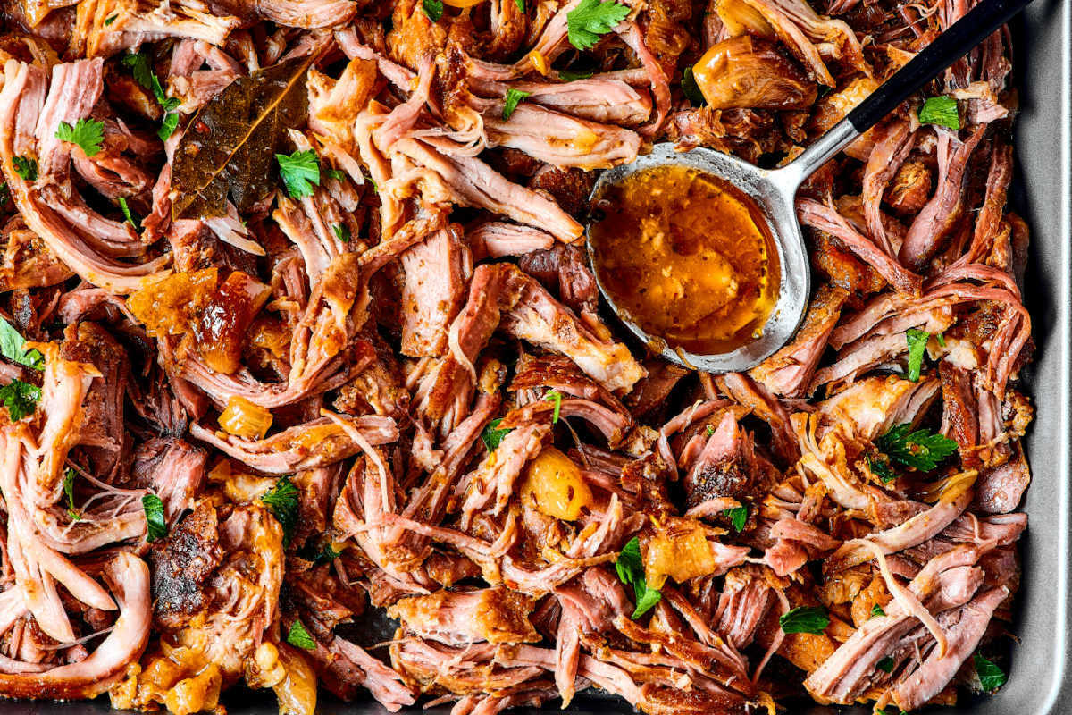 shredded pork.