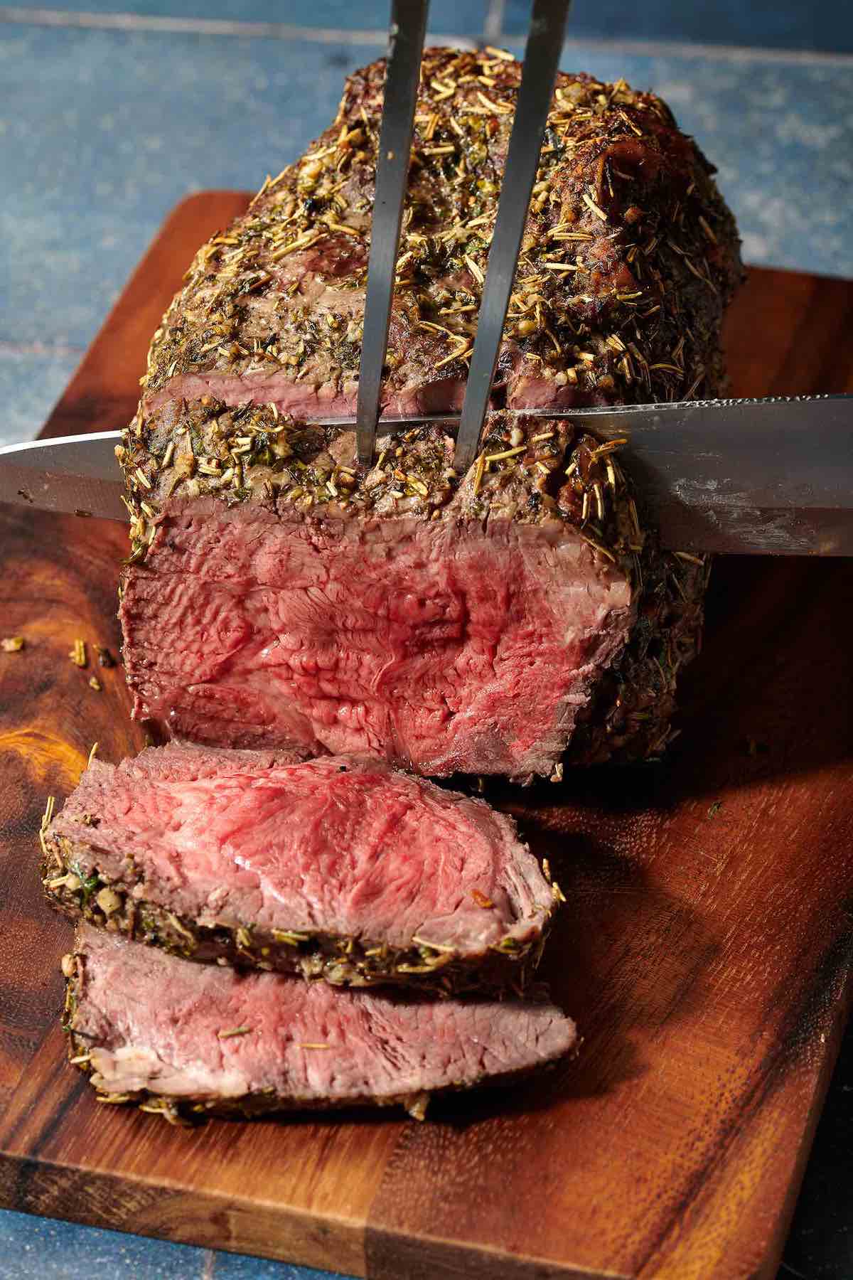 beef sirloin tip roast.