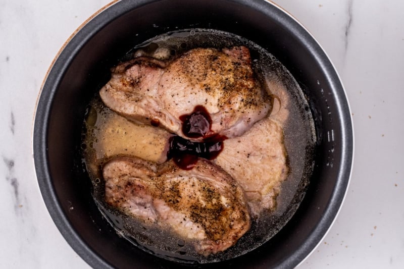 soup in pork chops.