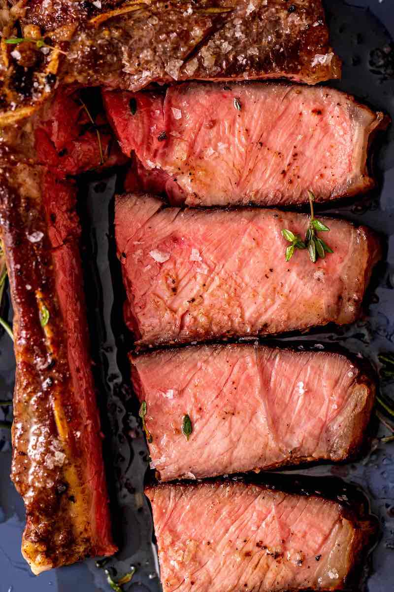 sous vide flank steak.