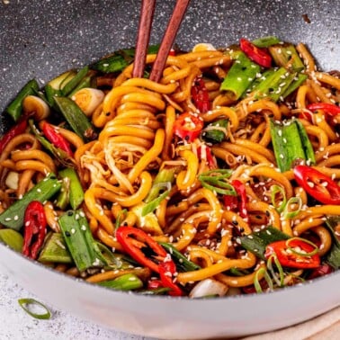 spicy noodles recipe.