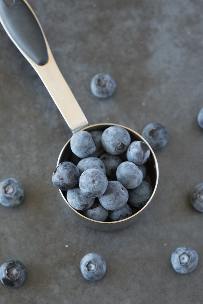 fresh blueberries