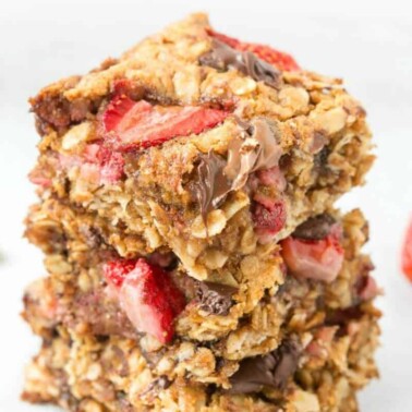 strawberry breakfast bars