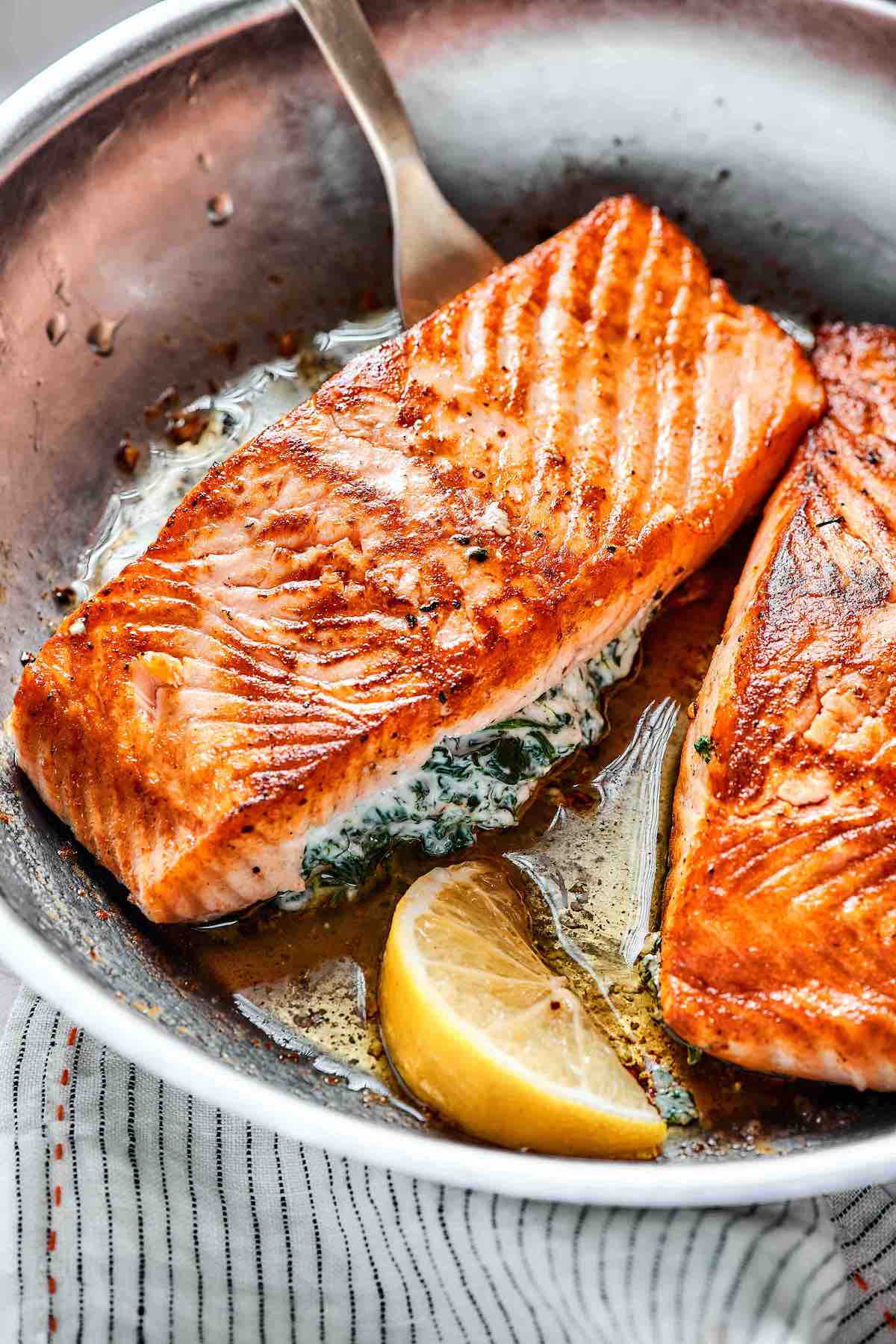 stuffed salmon recipes.