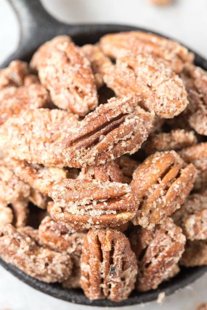 keto candied pecans