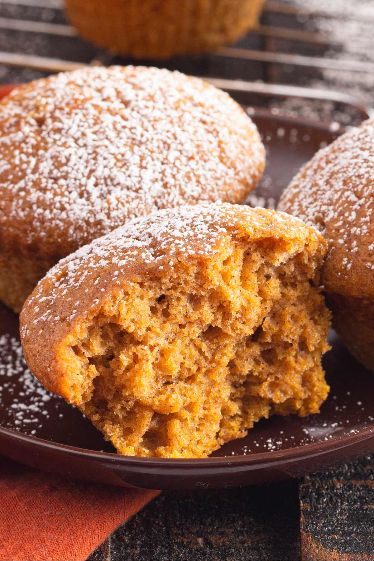 sweet potato muffins.