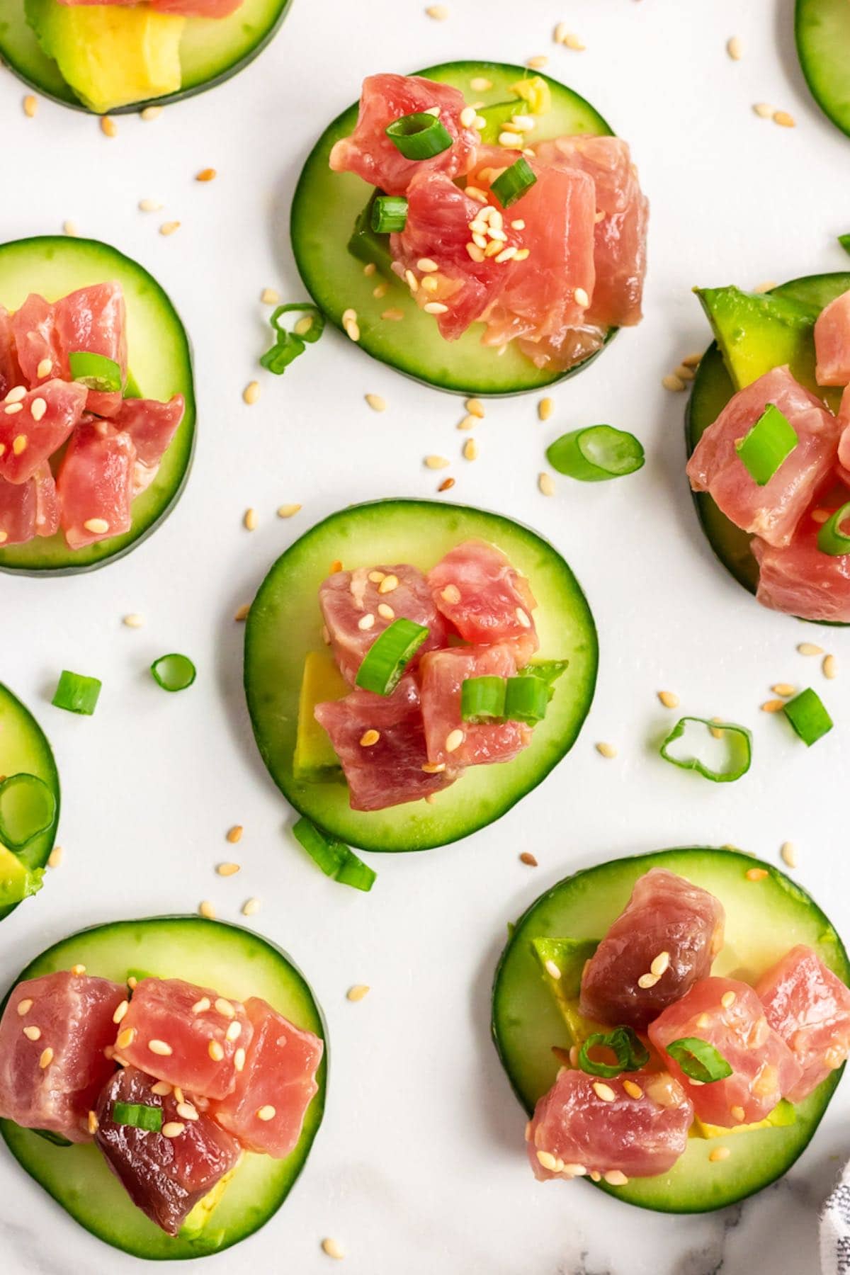 ahi tuna tartare.