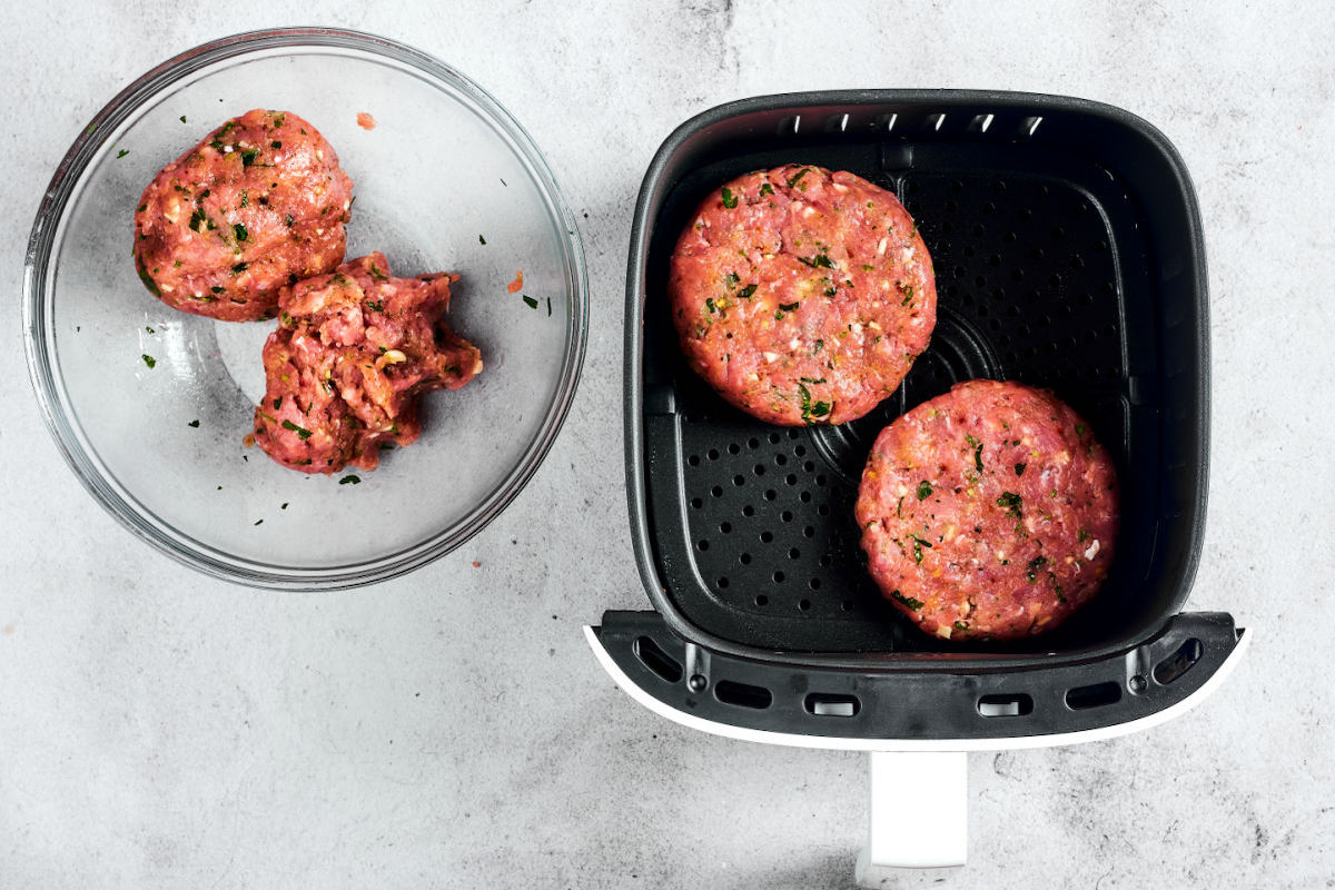 turkey burgers in air fryer.