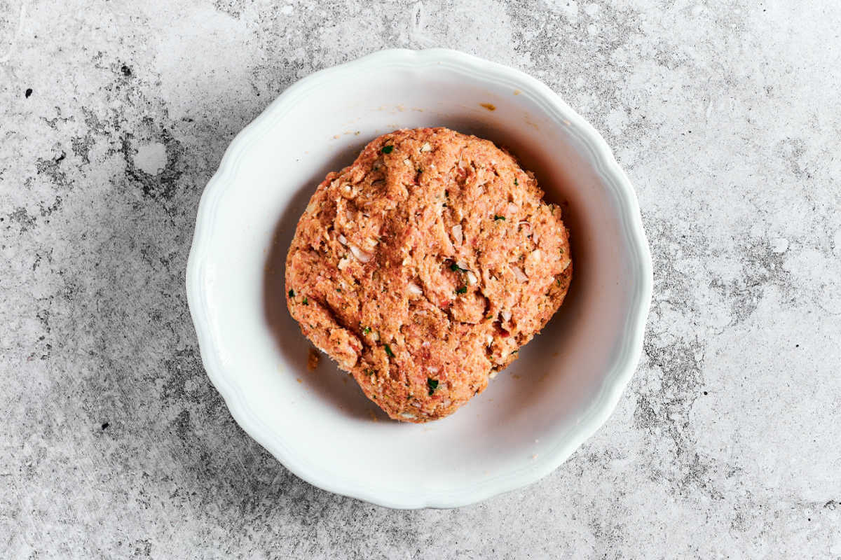 turkey meatball mixture.