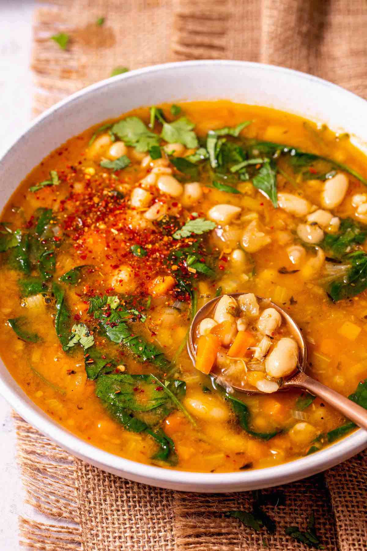 Tuscan bean soup.