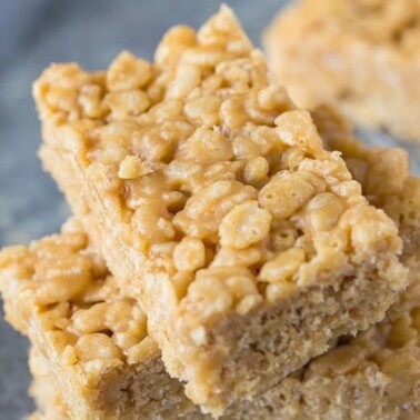 vegan rice crispy treats recipe.