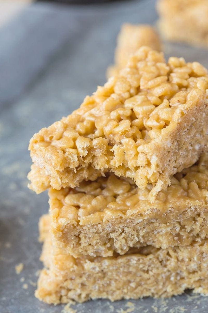 healthy rice crispy treats.