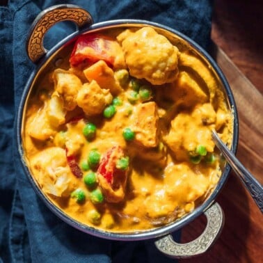 vegetable korma recipe.