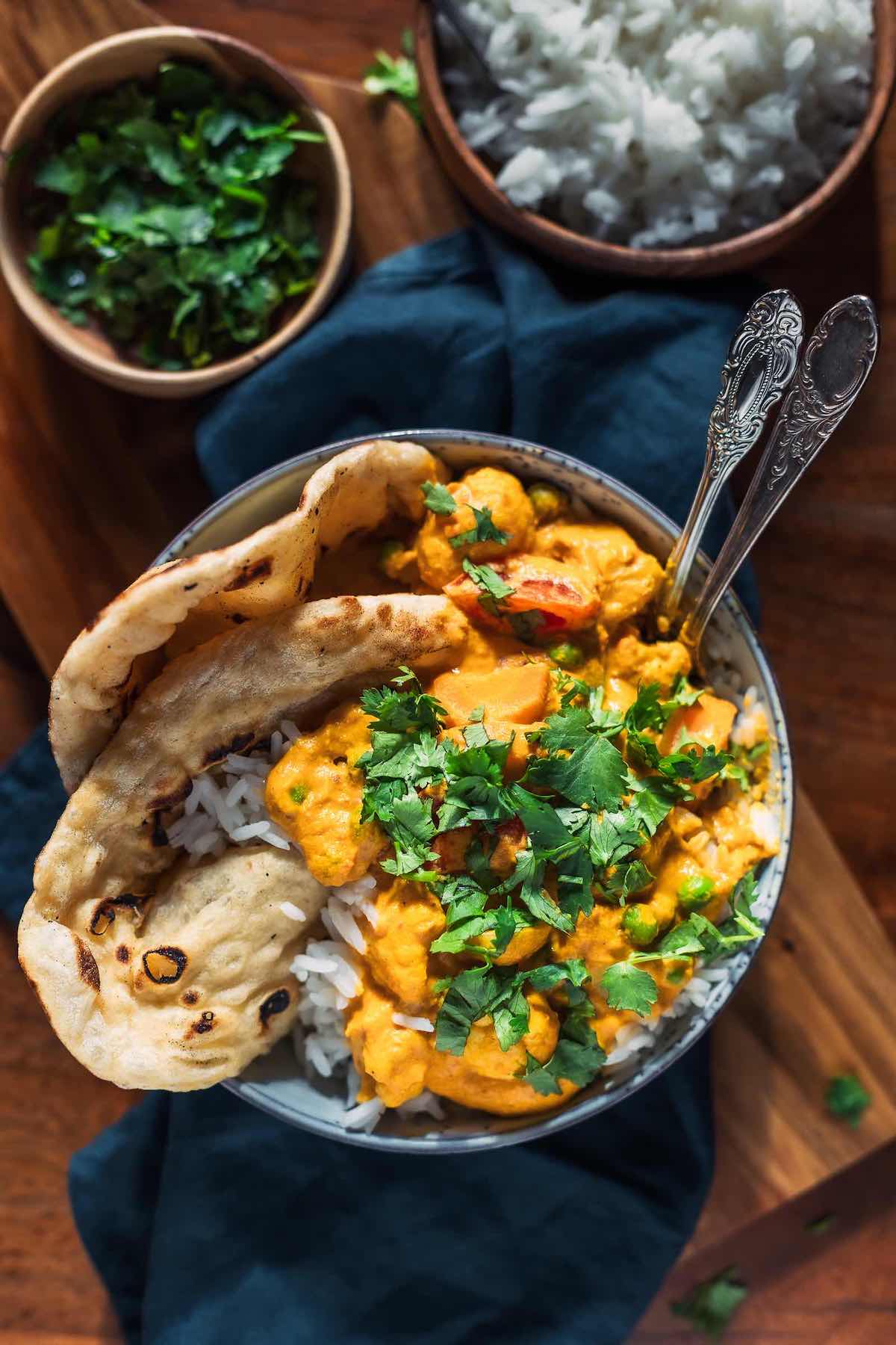 veggie korma.