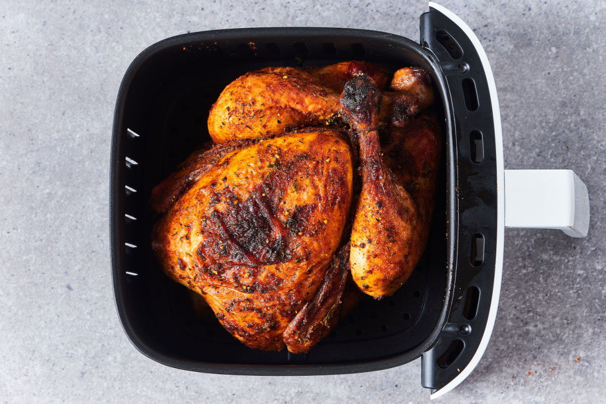 whole chicken air fryer.