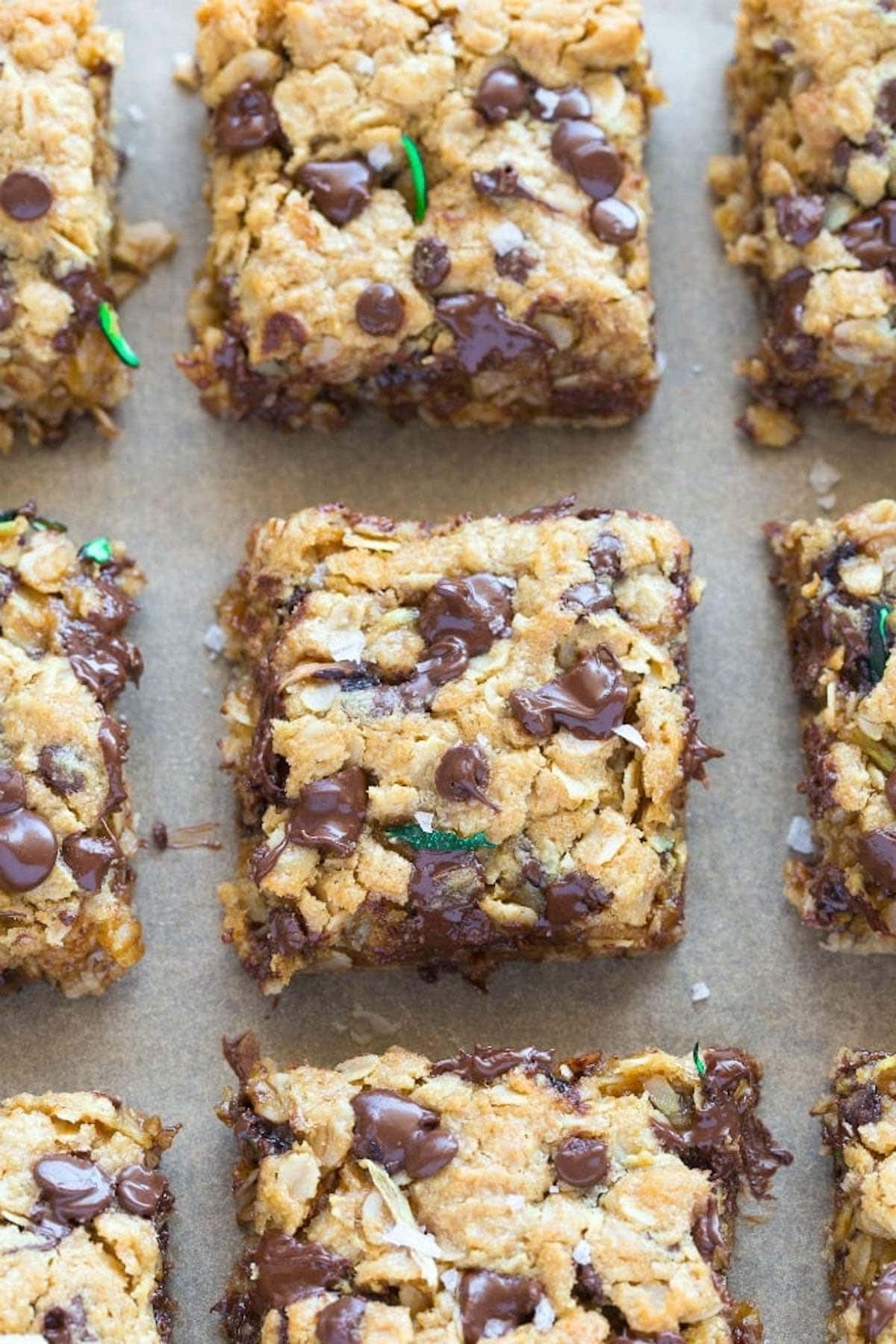 zucchini bars.